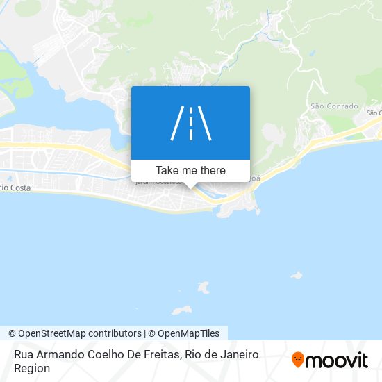 Rua Armando Coelho De Freitas map