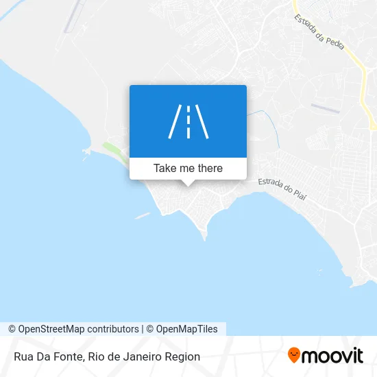 Rua Da Fonte map