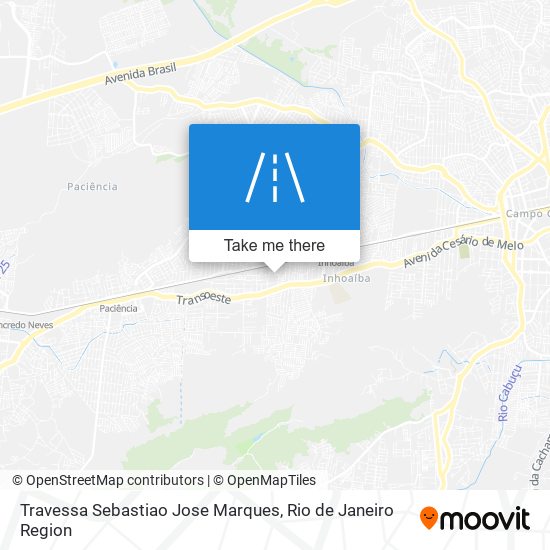 Travessa Sebastiao Jose Marques map