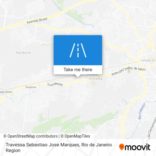 Travessa Sebastiao Jose Marques map