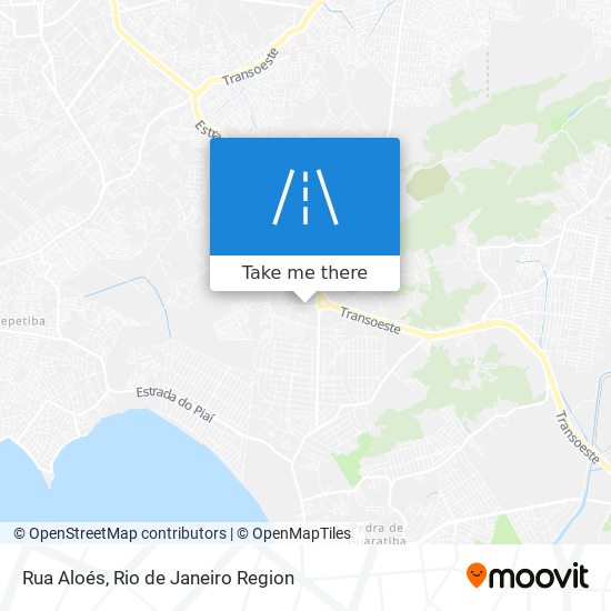 Mapa Rua Aloés