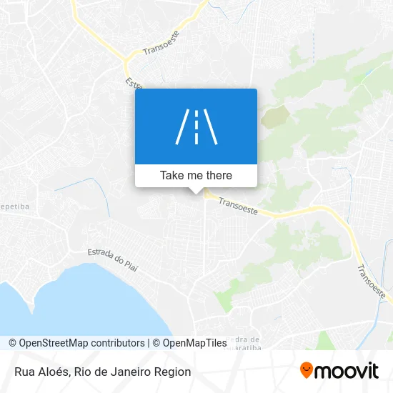 Rua Aloés map