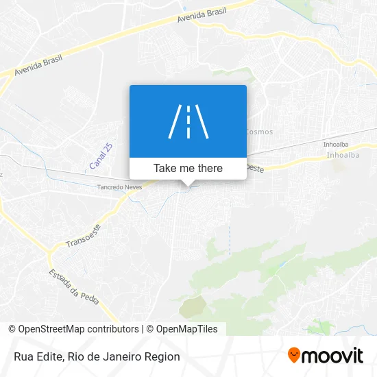 Rua Edite map