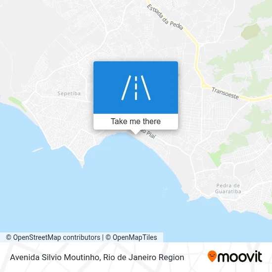 Avenida Silvio Moutinho map