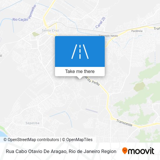 Rua Cabo Otavio De Aragao map
