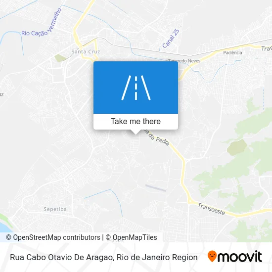 Rua Cabo Otavio De Aragao map