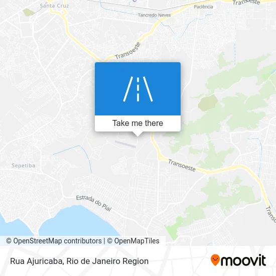 Rua Ajuricaba map