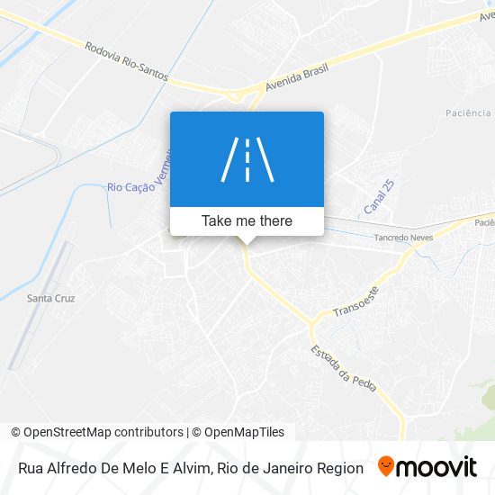 Rua Alfredo De Melo E Alvim map