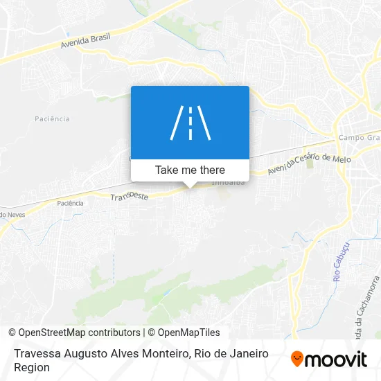 Travessa Augusto Alves Monteiro map