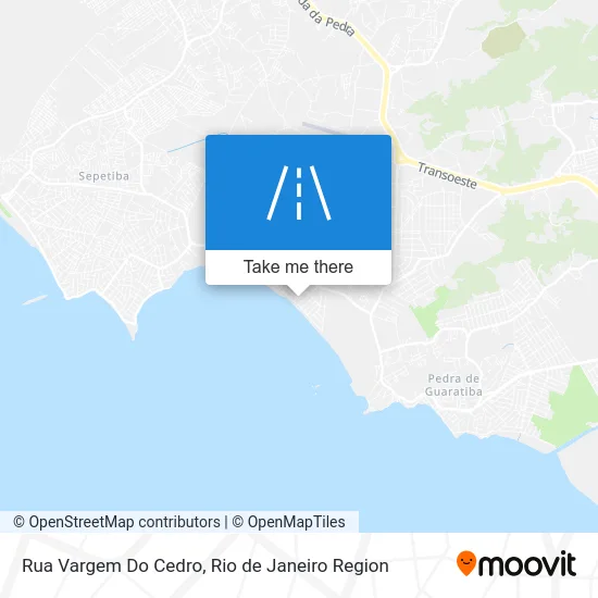 Rua Vargem Do Cedro map