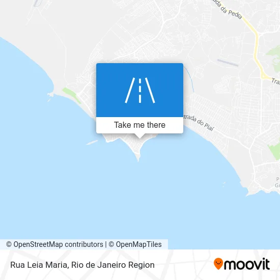 Rua Leia Maria map