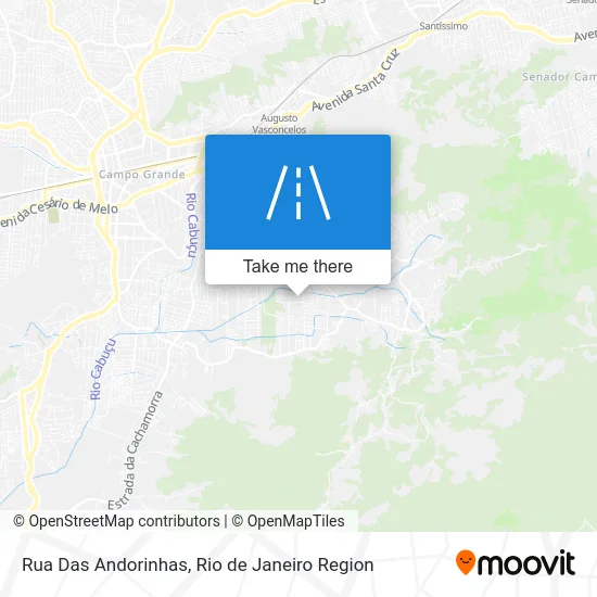 Rua Das Andorinhas map