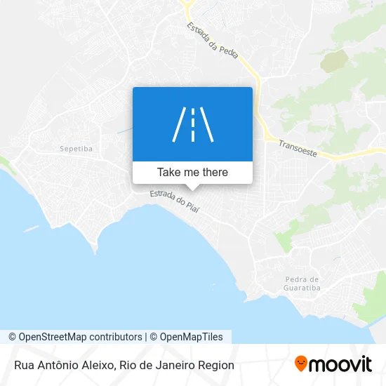 Rua Antônio Aleixo map