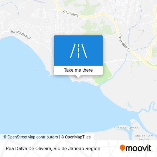 Rua Dalva De Oliveira map