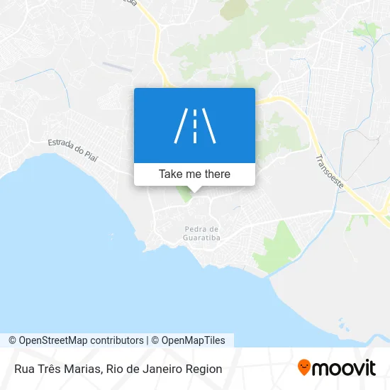 Rua Três Marias map