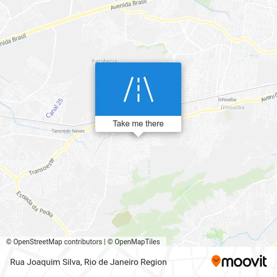 Rua Joaquim Silva map