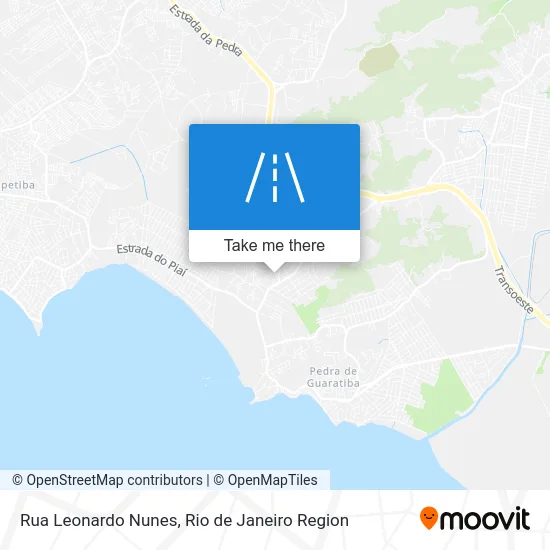 Rua Leonardo Nunes map
