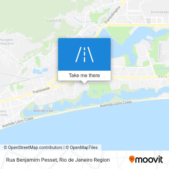 Rua Benjamim Pesset map