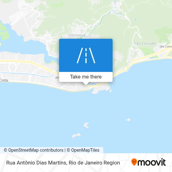 Rua Antônio Dias Martins map