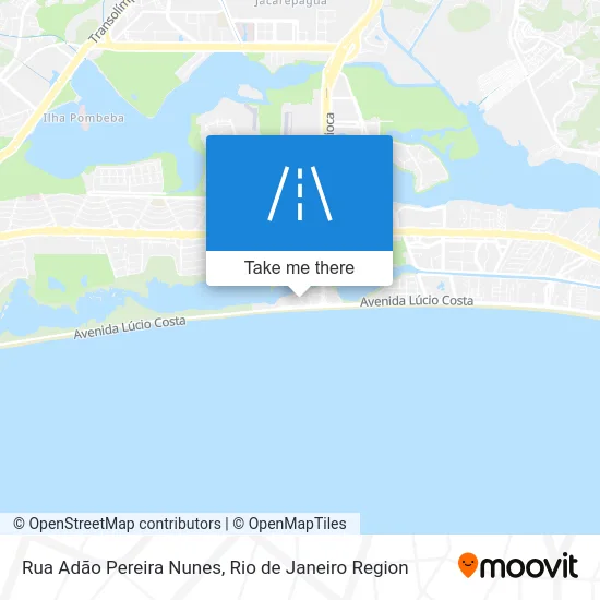 Rua Adão Pereira Nunes map