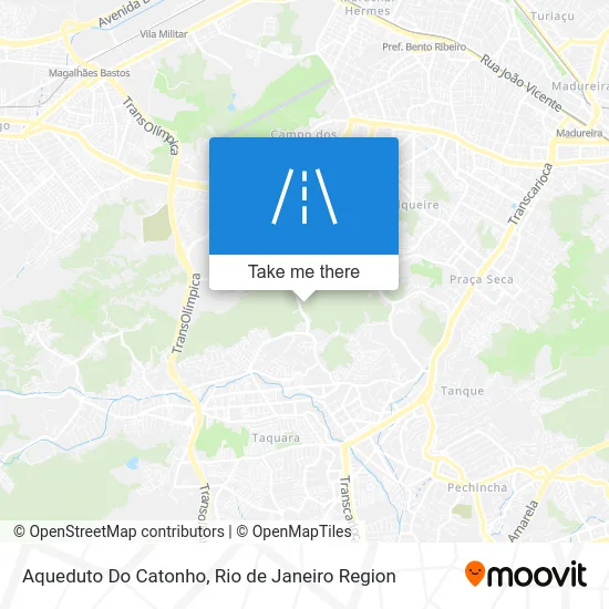 Aqueduto Do Catonho map