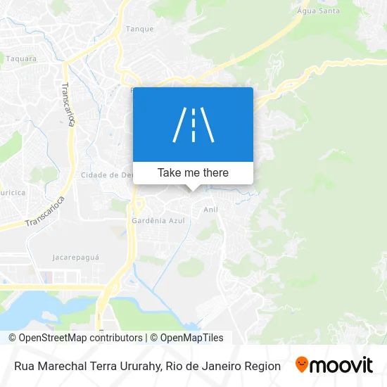 Rua Marechal Terra Ururahy map