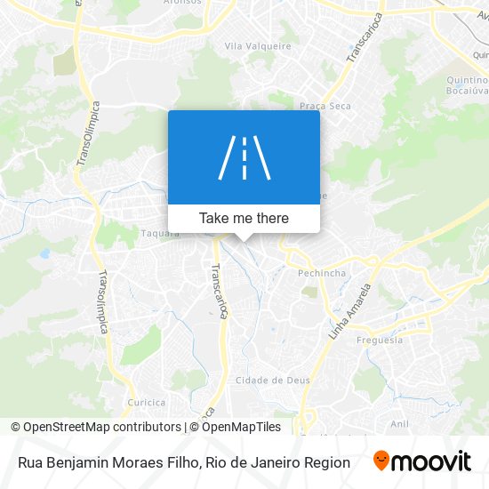 Rua Benjamin Moraes Filho map