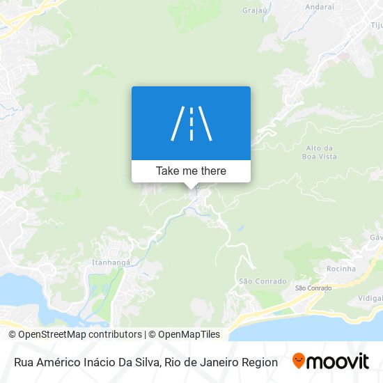 Rua Américo Inácio Da Silva map