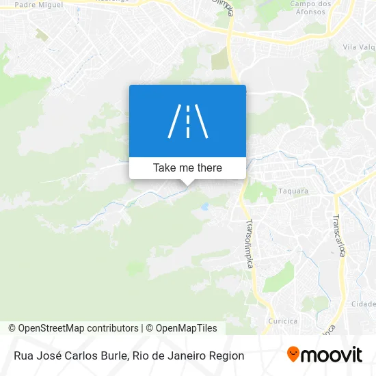 Rua José Carlos Burle map
