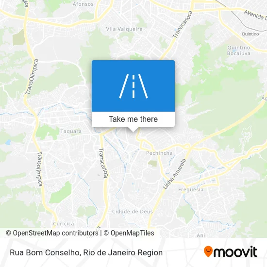Rua Bom Conselho map