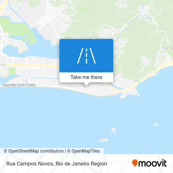 Rua Campos Novos map