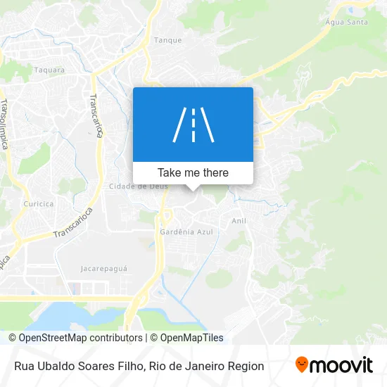 Rua Ubaldo Soares Filho map