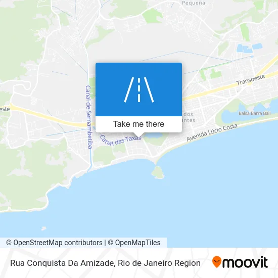 Rua Conquista Da Amizade map