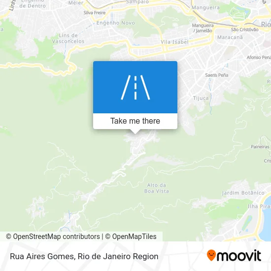Rua Aires Gomes map