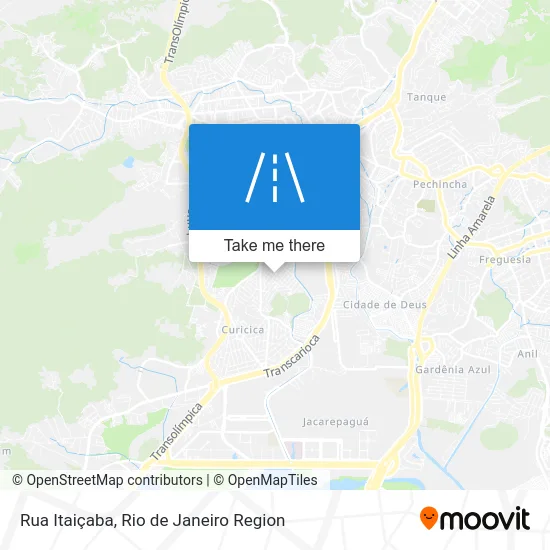 Rua Itaiçaba map