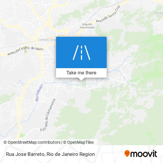 Rua Jose Barreto map