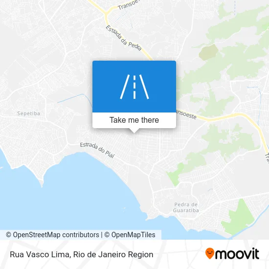 Rua Vasco Lima map