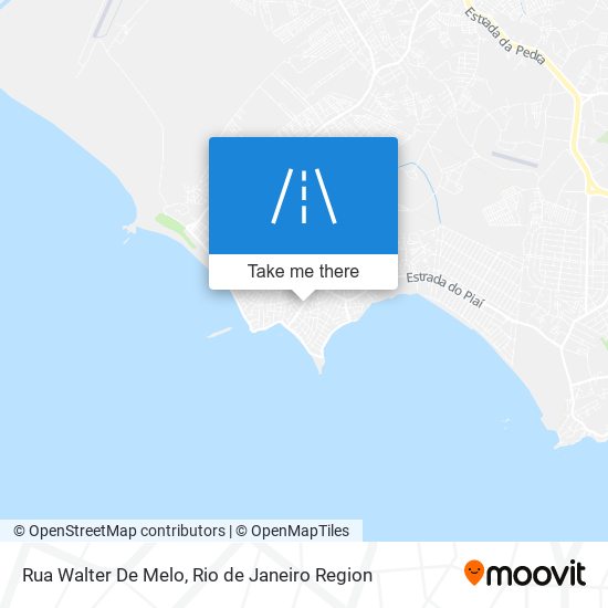 Rua Walter De Melo map