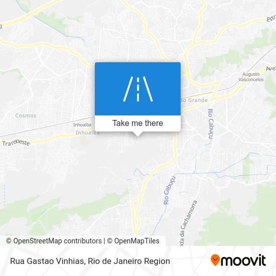 Rua Gastao Vinhias map
