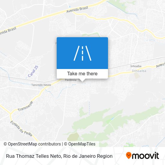Rua Thomaz Telles Neto map