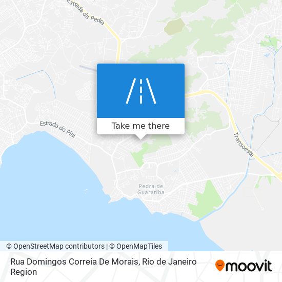 Mapa Rua Domingos Correia De Morais