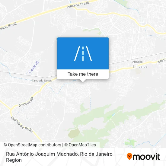 Rua Antônio Joaquim Machado map