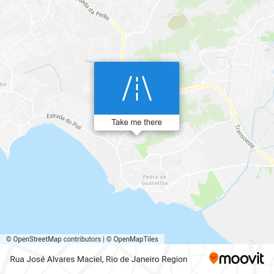 Rua José Alvares Maciel map