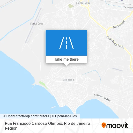 Rua Francisco Cardoso Olímpio map