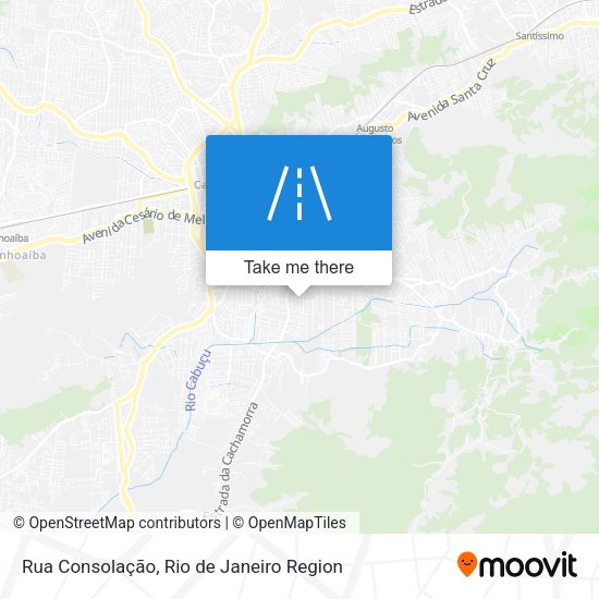 Rua Consolação map