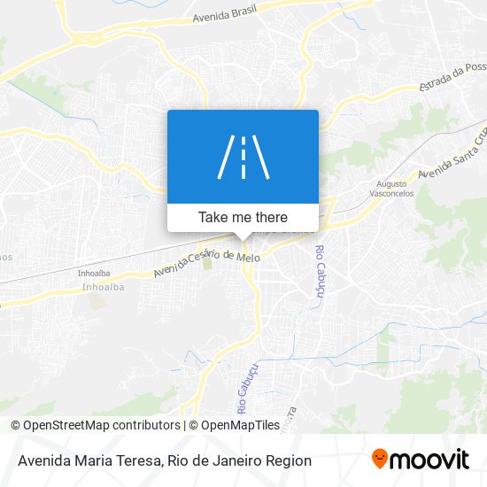 Avenida Maria Teresa map