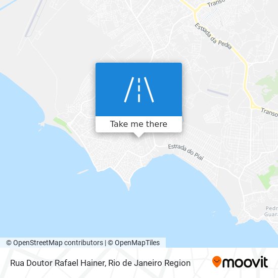 Rua Doutor Rafael Hainer map