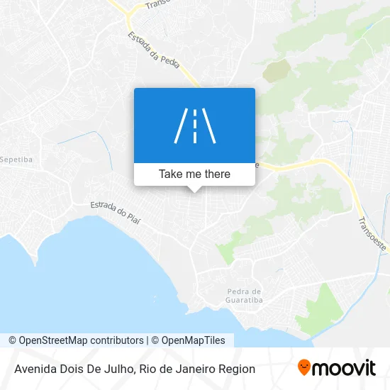 Avenida Dois De Julho map