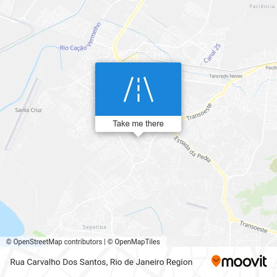 Rua Carvalho Dos Santos map