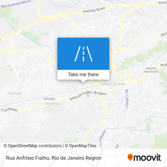 Rua Anfrisio Fialho map